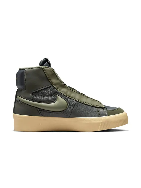 Кроссовки блейзер mid victory sequoia Nike — изображение 2 из 4, оливковый зеленый