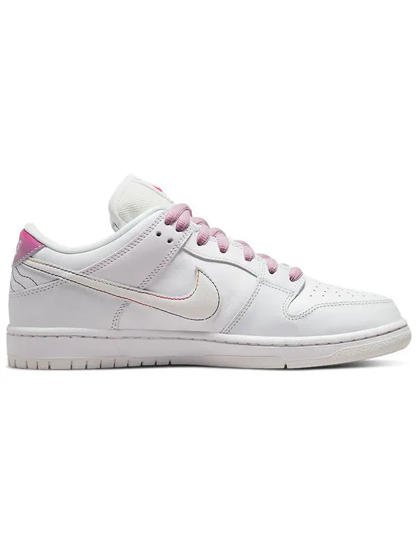 Кроссовки sb dunk low Nike — изображение 2 из 4, белый/мульти