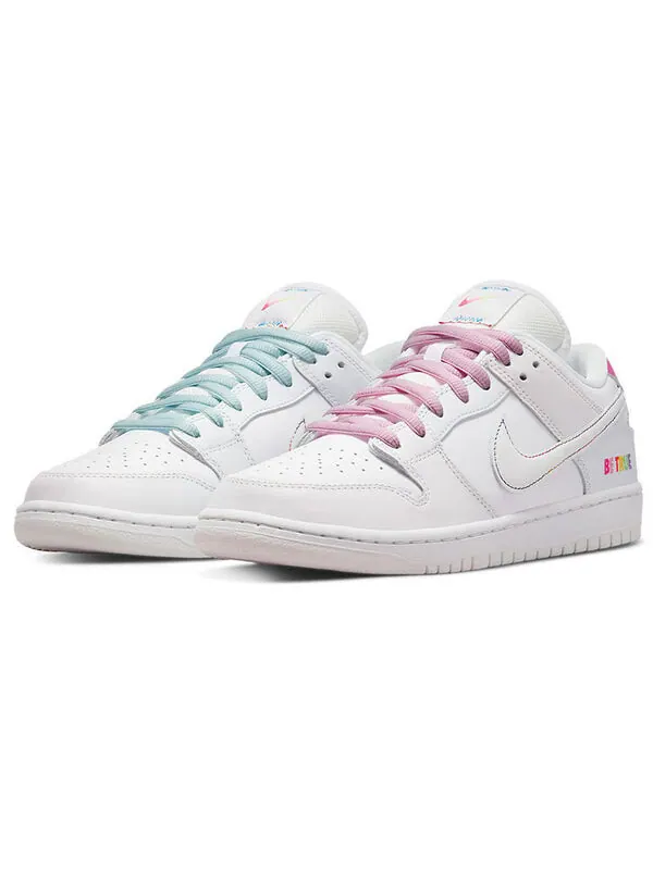 Кроссовки sb dunk low Nike — изображение 3 из 4, белый/мульти