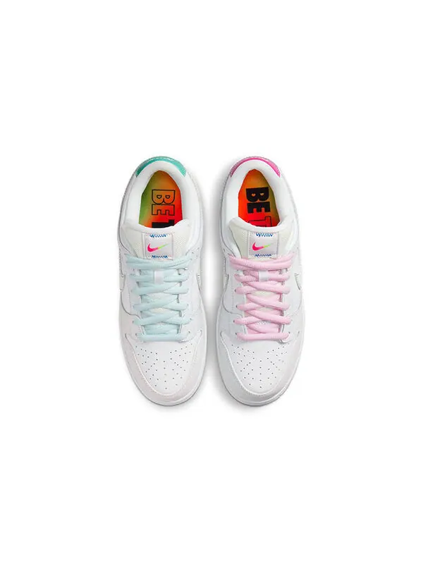 Кроссовки sb dunk low Nike — изображение 4 из 4, белый/мульти