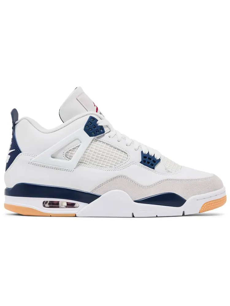Кроссовки Air Jordan 4 Retro SP x Nike SB «Navy» — изображение 1 из 4, темно-синий
