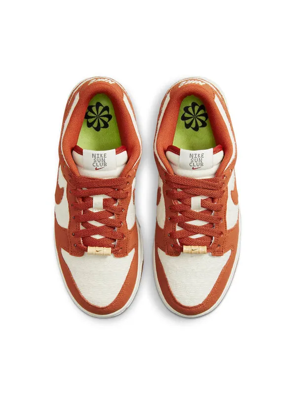 Кроссовки dunk low 'sun club - burnt sunrise' Nike — изображение 4 из 4, черный-зеленый