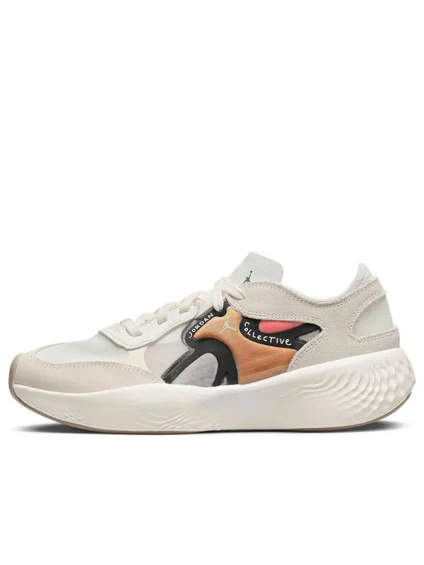 Кроссовки delta 3 low 'jordan women's paris collective' Air Jordan — изображение 1 из 4, серый/розовый/черный