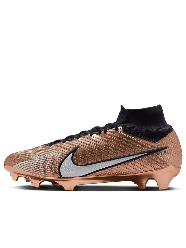 Кроссовки mercurial superfly 9 elite fg Nike, металлический — изображение 1 из 4, золотистый