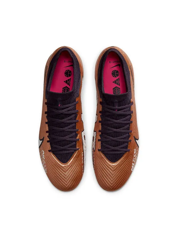 Кроссовки zoom mercurial vapor 15 pro fg 'generation pack' Nike — изображение 2 из 4, золотистый/розовый/белый