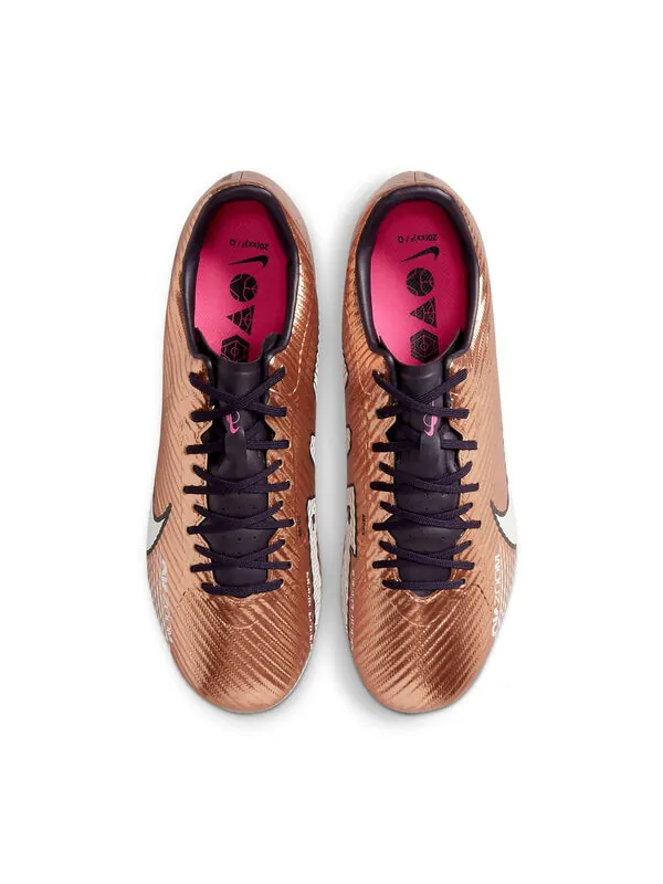 Кроссовки zoom mercurial vapor 15 академия мг Nike, металлический — изображение 2 из 4, золотистый