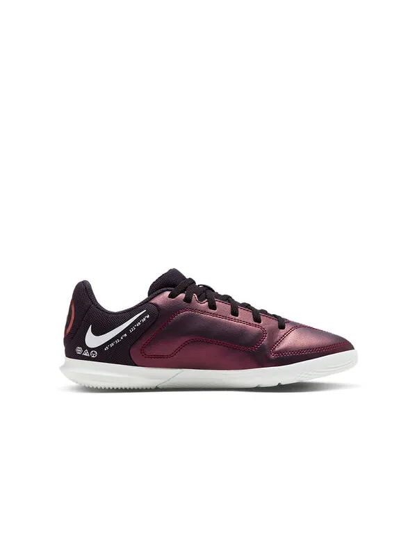 Кроссовки tiempo legend 9 club ic soccer shoes 'burgundy white' Nike — изображение 2 из 4, бордовый/белый