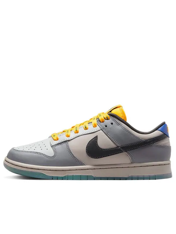 Кроссовки x north carolina a&t state dunk low Nike — изображение 1 из 4, серо-белый