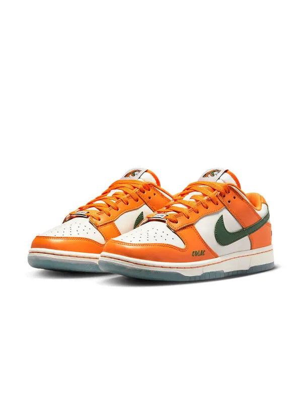 Кроссовки x florida a&m university dunk low Nike — изображение 3 из 4, оранжевый