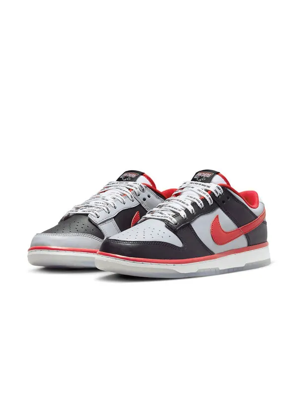 Кроссовки x Clark atlanta university dunk low Nike — изображение 3 из 4, черный/серый/красный