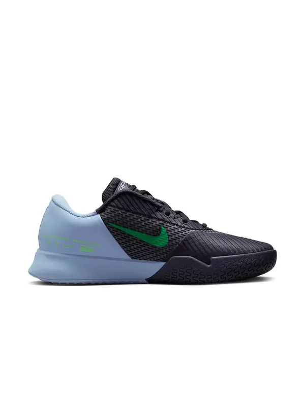 Кроссовки court air zoom vapor pro 2 hc 'gridiron stadium green' Nike — изображение 2 из 4, зеленый/зеленый