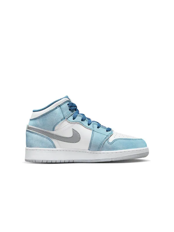 Кроссовки 1 mid se 'french blue' Air Jordan — изображение 2 из 4