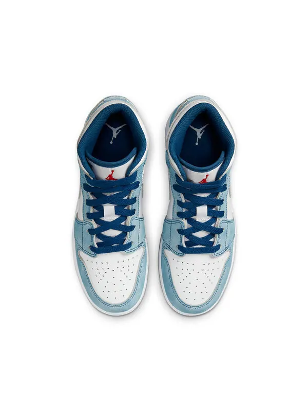 Кроссовки 1 mid se 'french blue' Air Jordan — изображение 4 из 4