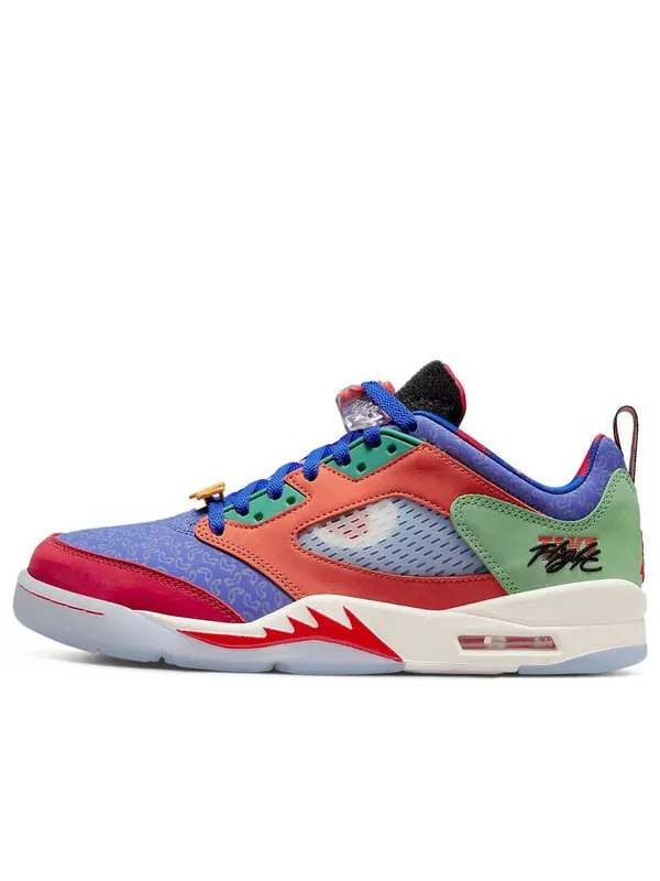 Кроссовки 5 retro low 'doernbecher 2022' Air Jordan — изображение 1 из 4, оранжевый