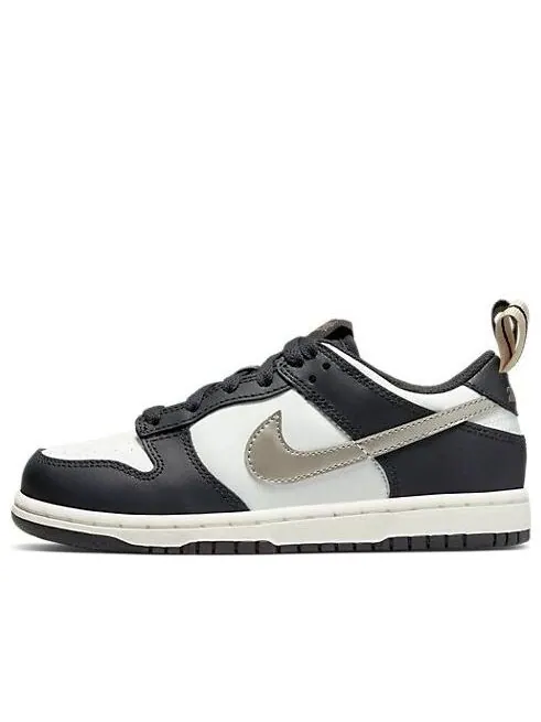 Кроссовки данк лоу Nike — изображение 1 из 4, черный/белый/золотистый
