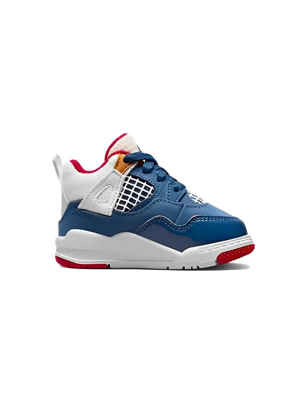 Кроссовки 4 retro 'messy room' Air Jordan — изображение 2 из 4, синий/белый/красный