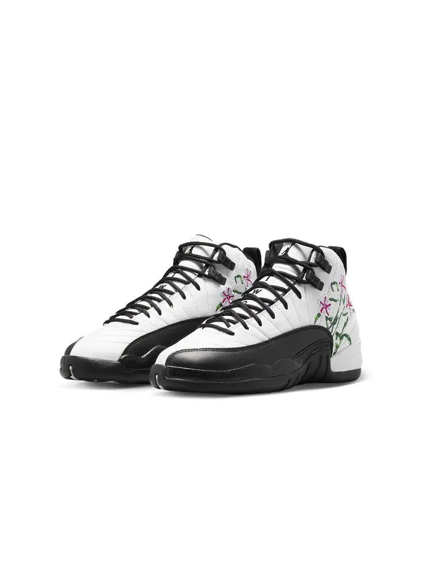 Кроссовки 12 ретро Air Jordan — изображение 3 из 4, черный / белый