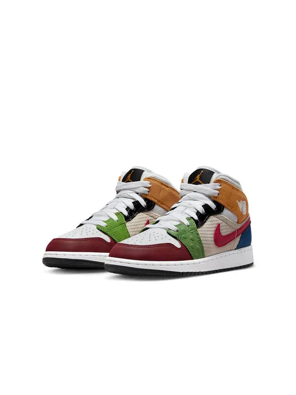 Кроссовки 1 mid se 'messy room' Air Jordan — изображение 3 из 4