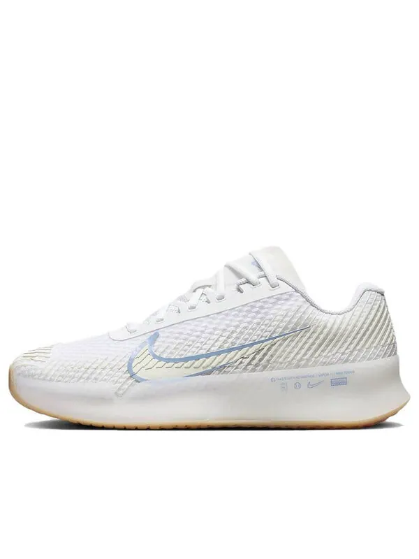 Кроссовки court air zoom vapor 11 hc 'white light blue' Nike — изображение 1 из 4, белый/синий