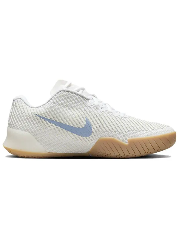 Кроссовки court air zoom vapor 11 hc 'white light blue' Nike — изображение 2 из 4, белый/синий