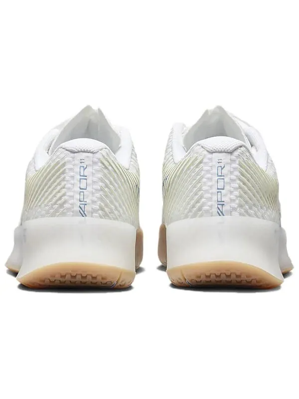 Кроссовки court air zoom vapor 11 hc 'white light blue' Nike — изображение 4 из 4, белый/синий