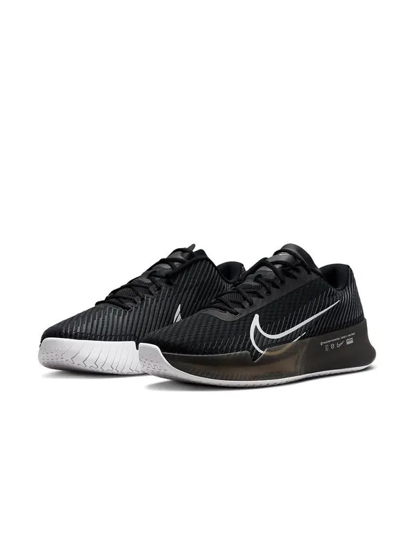 Кроссовки court air zoom vapor 11 hc 'black white' Nike — изображение 3 из 4, черный/белый