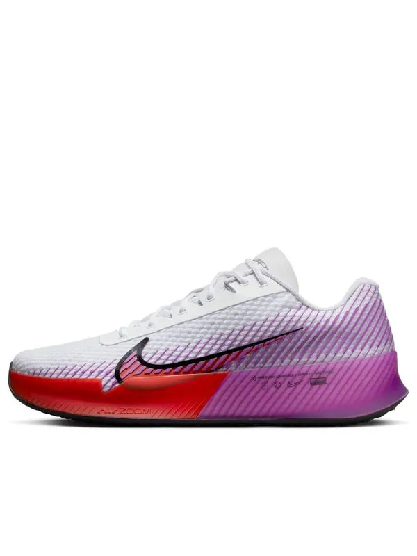 Кроссовки court air zoom vapor 11 'picante red' Nike — изображение 1 из 4, белый/красный/черный