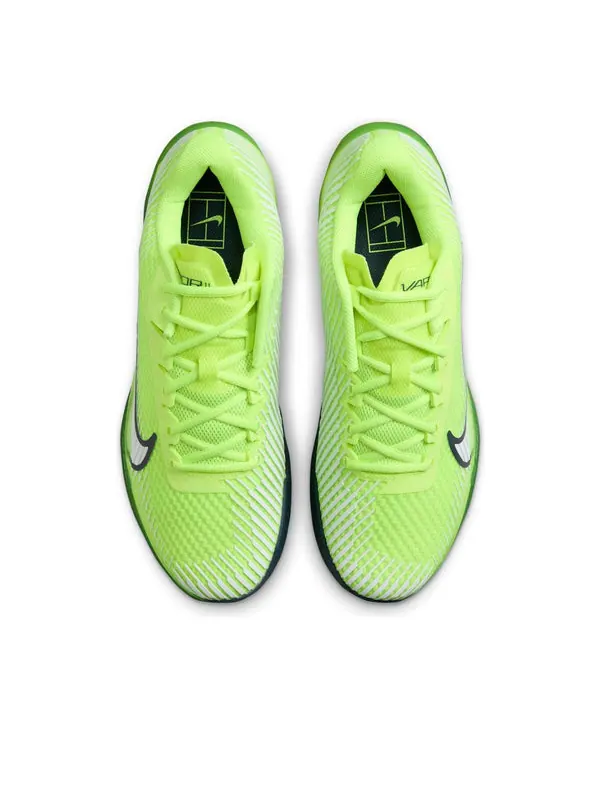 Кроссовки court air zoom vapor 11 hc Nike — изображение 4 из 4, зеленый