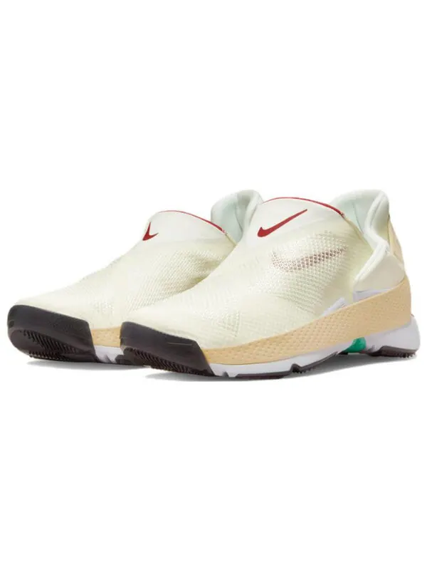 Кроссовки Nike GO FlyEase 'Sail Gym Red' — изображение 3 из 4, белый/красный/белый