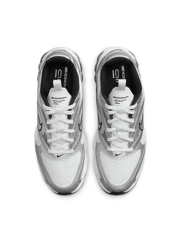 Кроссовки Zoom Air Fire Low Top серебристые Nike — изображение 4 из 4, серебристый/белый