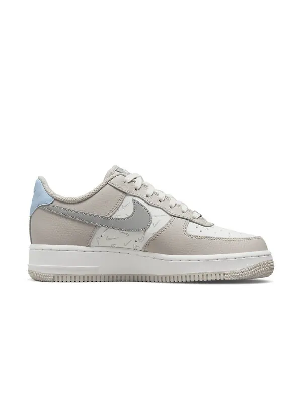 Кроссовки air force 1 '07 'reflective swooshes' Nike — изображение 2 из 4, серый/белый