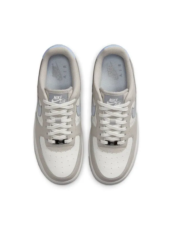 Кроссовки air force 1 '07 'reflective swooshes' Nike — изображение 4 из 4, серый/белый