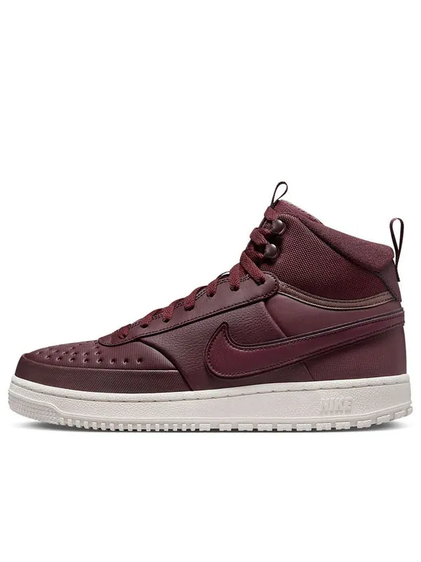 Кроссовки court vision mid 'burgundy crush' Nike — изображение 1 из 4, бордовый///бордовый