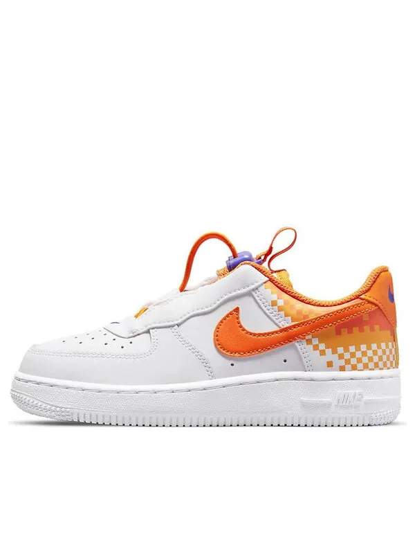 Кроссовки air force 1 low toggle Nike — изображение 1 из 4, белый/оранжевый