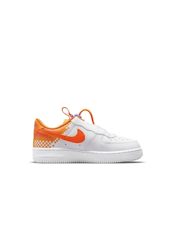 Кроссовки air force 1 low toggle Nike — изображение 2 из 4, белый/оранжевый