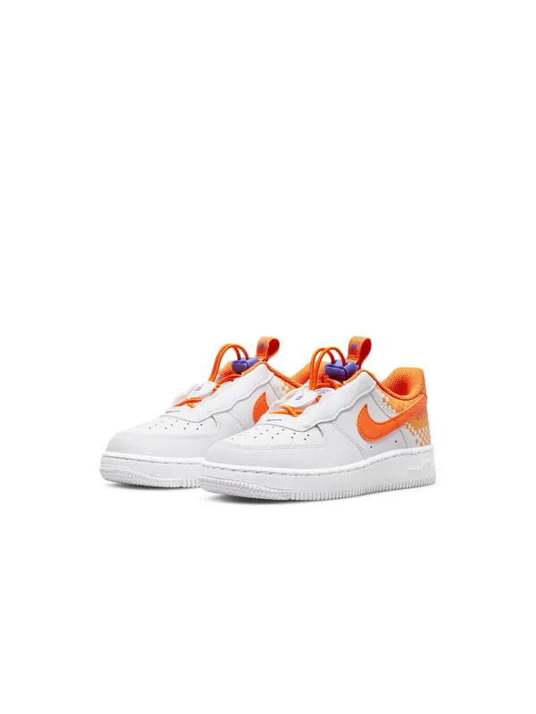 Кроссовки air force 1 low toggle Nike — изображение 3 из 4, белый/оранжевый
