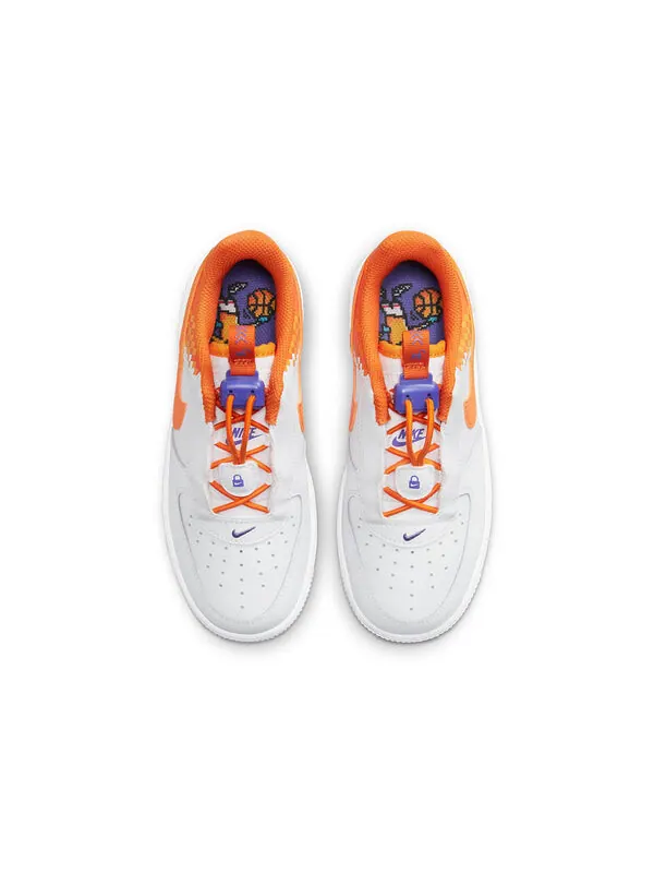 Кроссовки air force 1 low toggle Nike — изображение 4 из 4, белый/оранжевый
