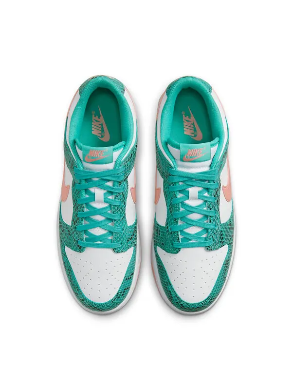 Кроссовки данк лоу Nike — изображение 4 из 4, белый/зеленый