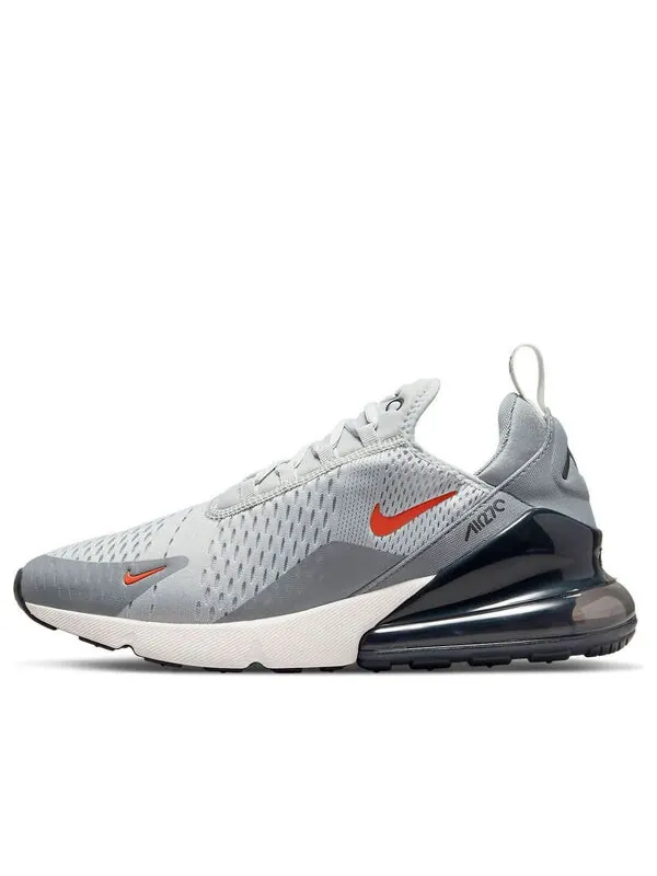 Кроссовки air max 270 'grey fog team orange' Nike — изображение 1 из 4, серый//серый/оранжевый