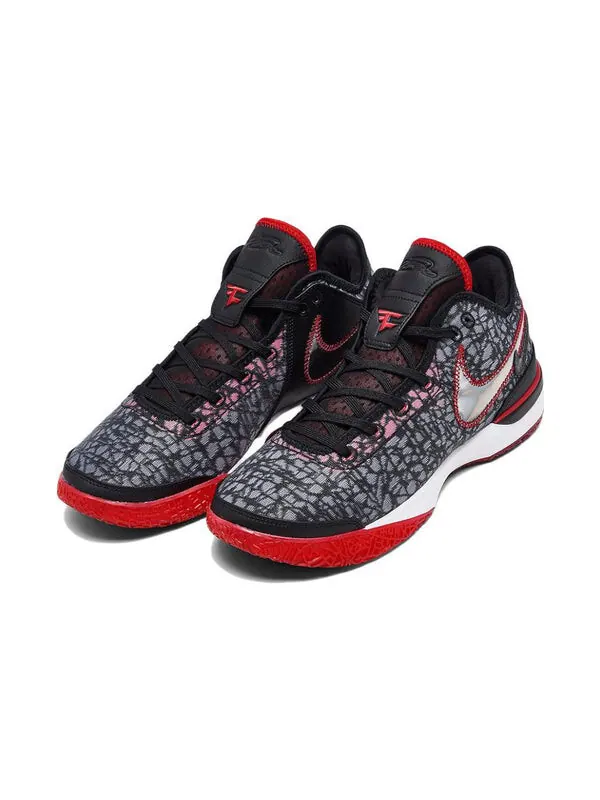 Кроссовки Nike Zoom LeBron NXXT Gen 'FaZe Clan Bred' — изображение 3 из 4