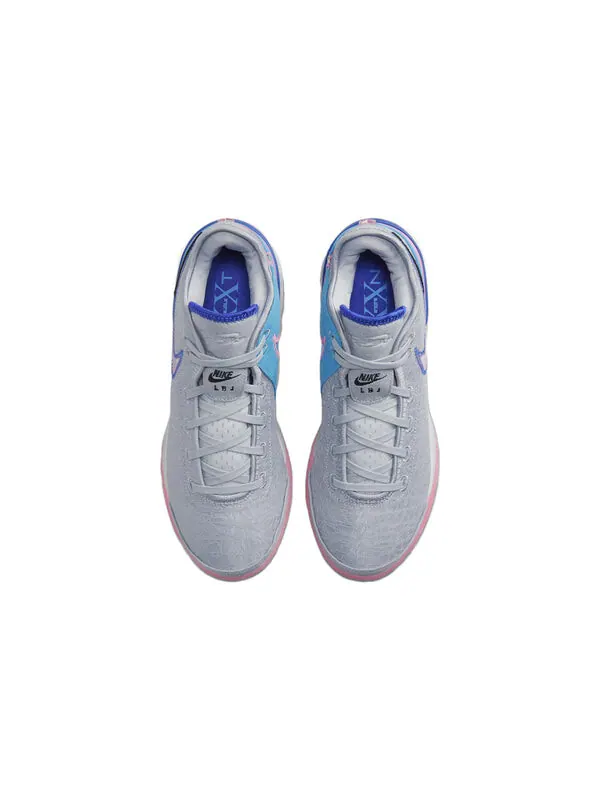 Кроссовки Nike Zoom LeBron NXXT Gen 'Wolf Grey Pink Spell' — изображение 4 из 4, серый/розовый