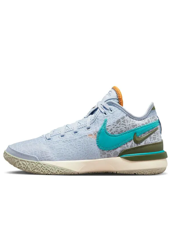 Кроссовки Nike Zoom LeBron NXXT Gen 'Blue Tint' — изображение 1 из 4, синий