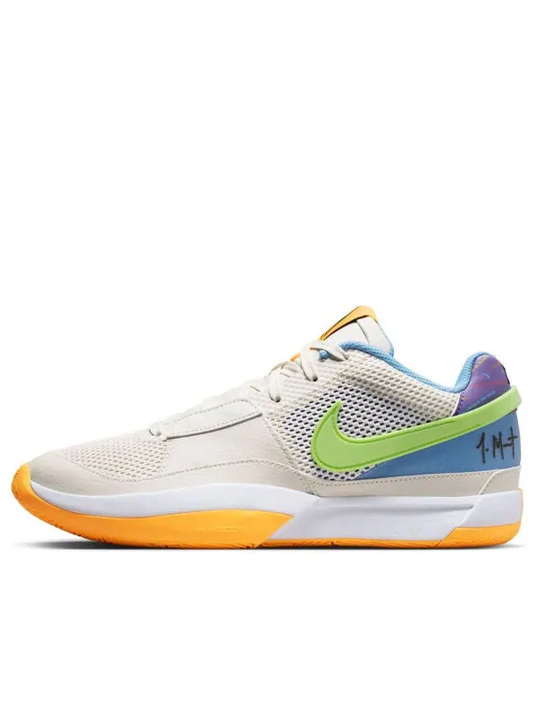 Кроссовки ja 1 'trivia' Nike — изображение 1 из 4, белый/зеленый
