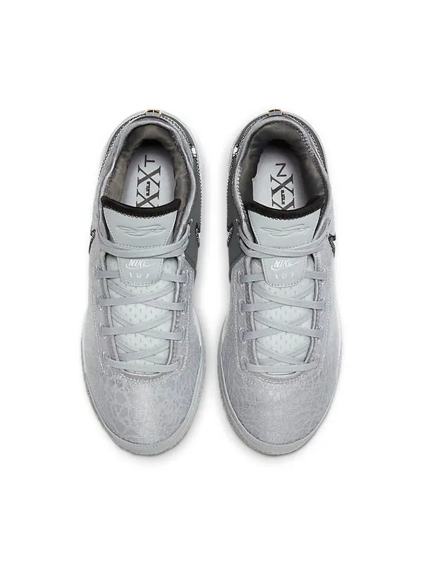 Кроссовки Nike Zoom LeBron Nxxt Gen EP 'Wolf Grey Metallic Gold' — изображение 3 из 4, черный