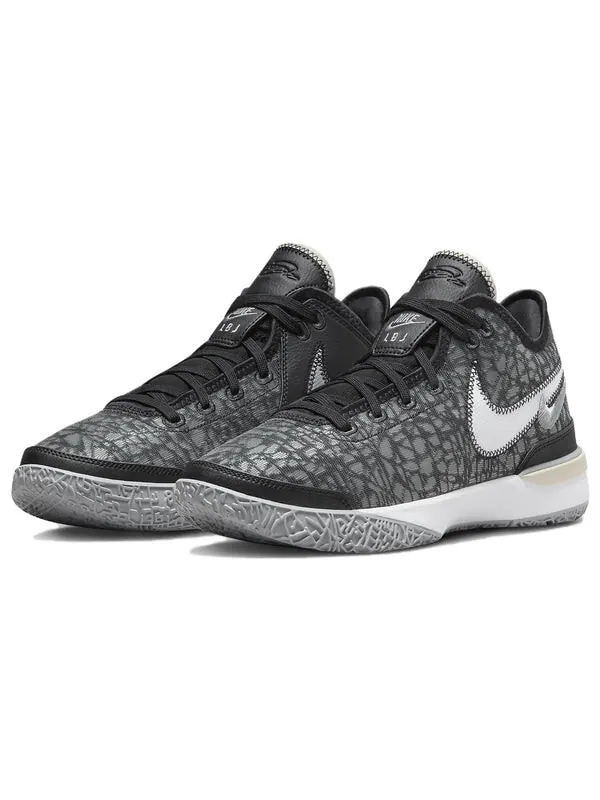 Кроссовки Nike Zoom LeBron NXXT Gen 'Grey Black' — изображение 3 из 4, серый/черный-белый