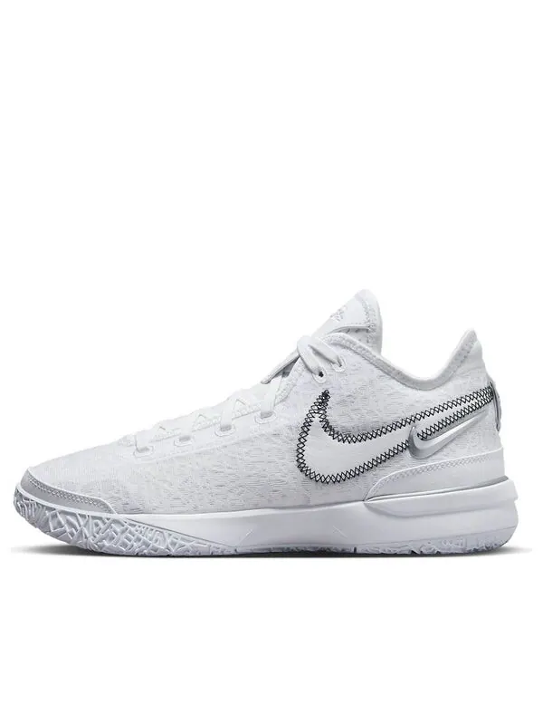 Кроссовки zoom lebron nxxt gen ep 'white metallic silver' Nike — изображение 1 из 4
