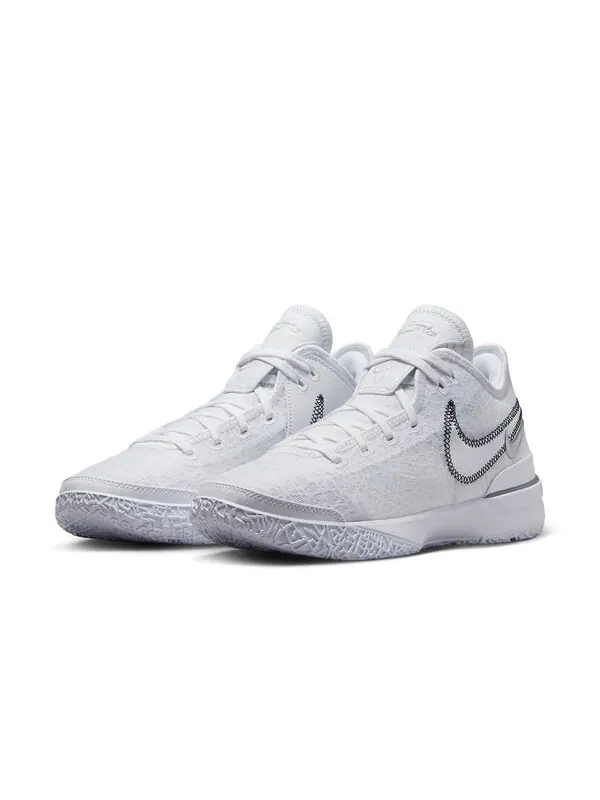 Кроссовки zoom lebron nxxt gen ep 'white metallic silver' Nike — изображение 3 из 4