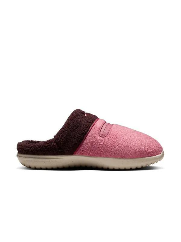 Тапочки burrow se 'desert berry burgundy crush sweet beet' Nike — изображение 2 из 4, бордовый