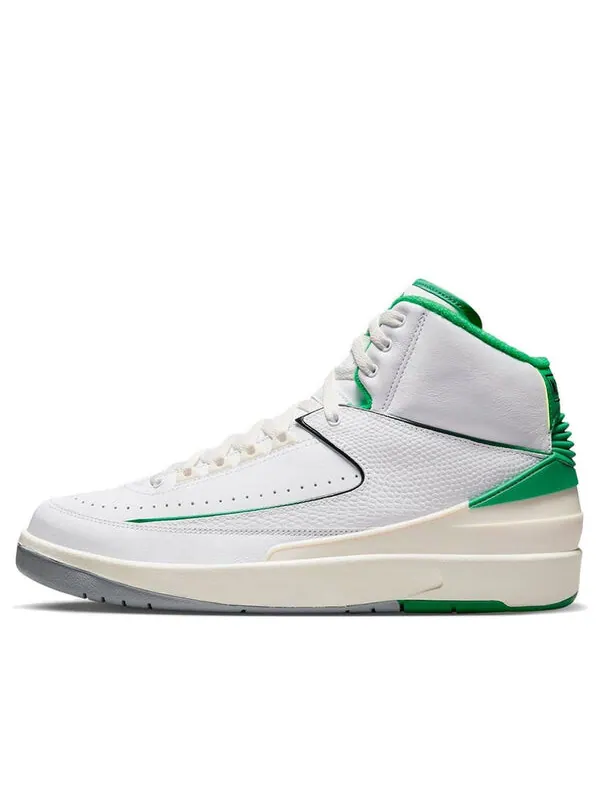 Кроссовки 2 ретро Air Jordan — изображение 1 из 4, белый/зеленый