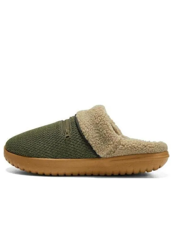 Тапочки Nike Burrow SE 'Green' — изображение 1 из 4, золотистый/черный